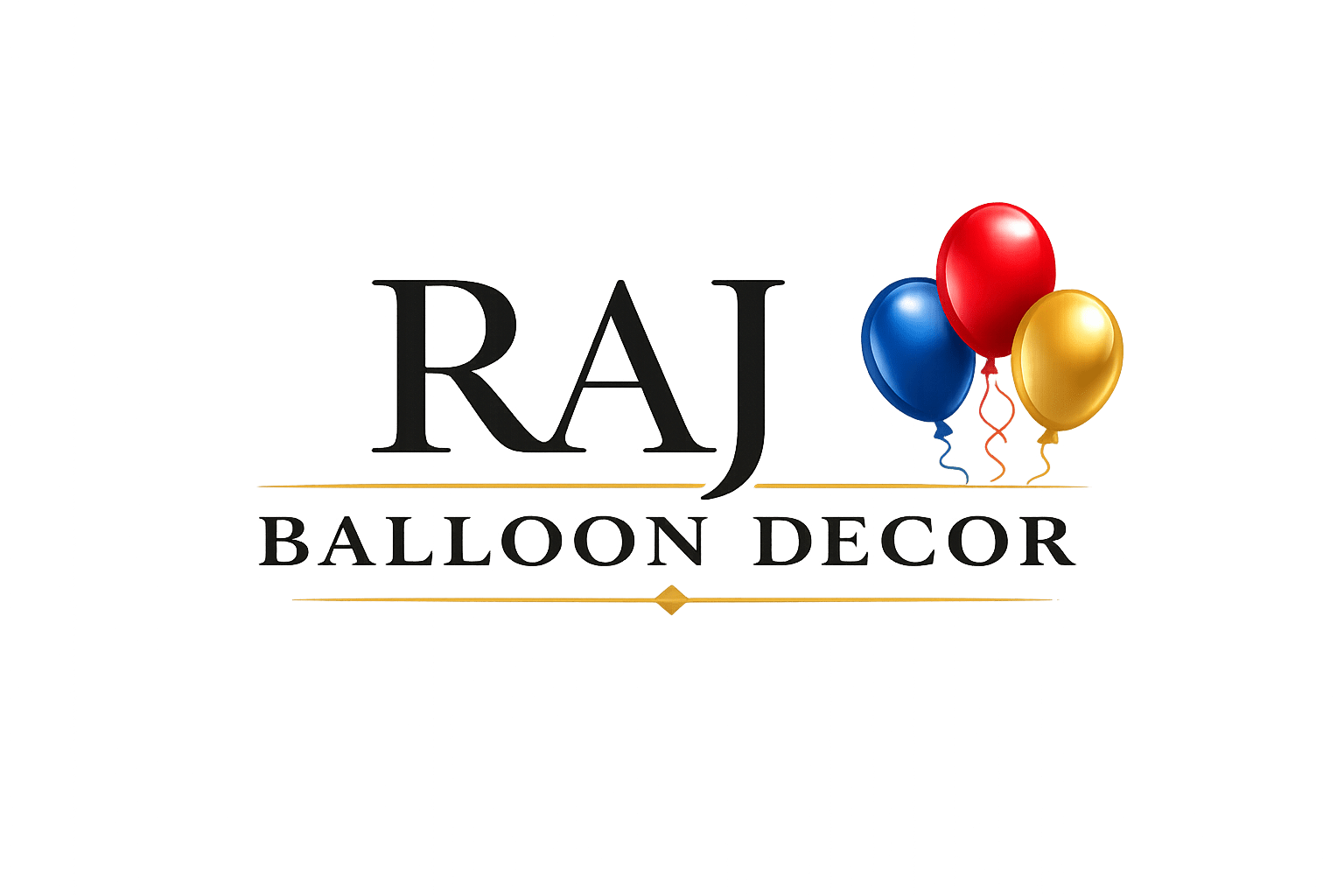 rajballoondecor.com
