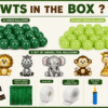 Jungle Theme Birthday Decoration Kit Jungle theme birthday decoration kit with green balloons, animal foil balloons, green fringe curtain, happy birthday banner and party accessories.