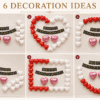 6 Heart Shape Happy Anniversary Decoration Ideas 25 Pcs Happy Anniversary Decoration Kit with Heart Shape Balloons & Pink Heart Foil Balloons